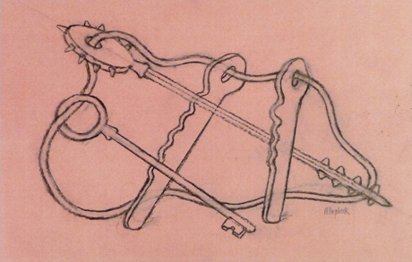 duetart - Dreams on paper - Doppia personale di Konrad Klapheck e Wanda Richter-Forgách